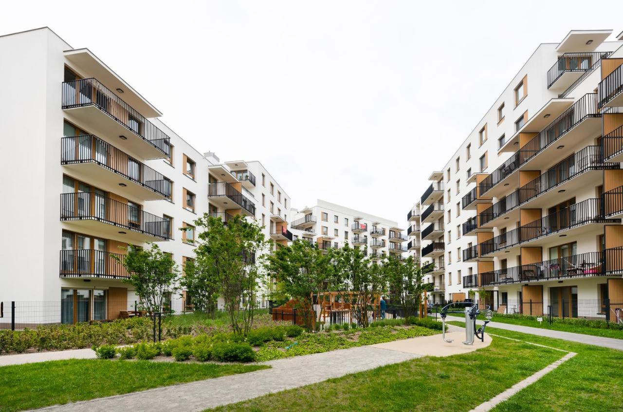 ורשה Wola Skwer Happy Apartment מראה חיצוני תמונה