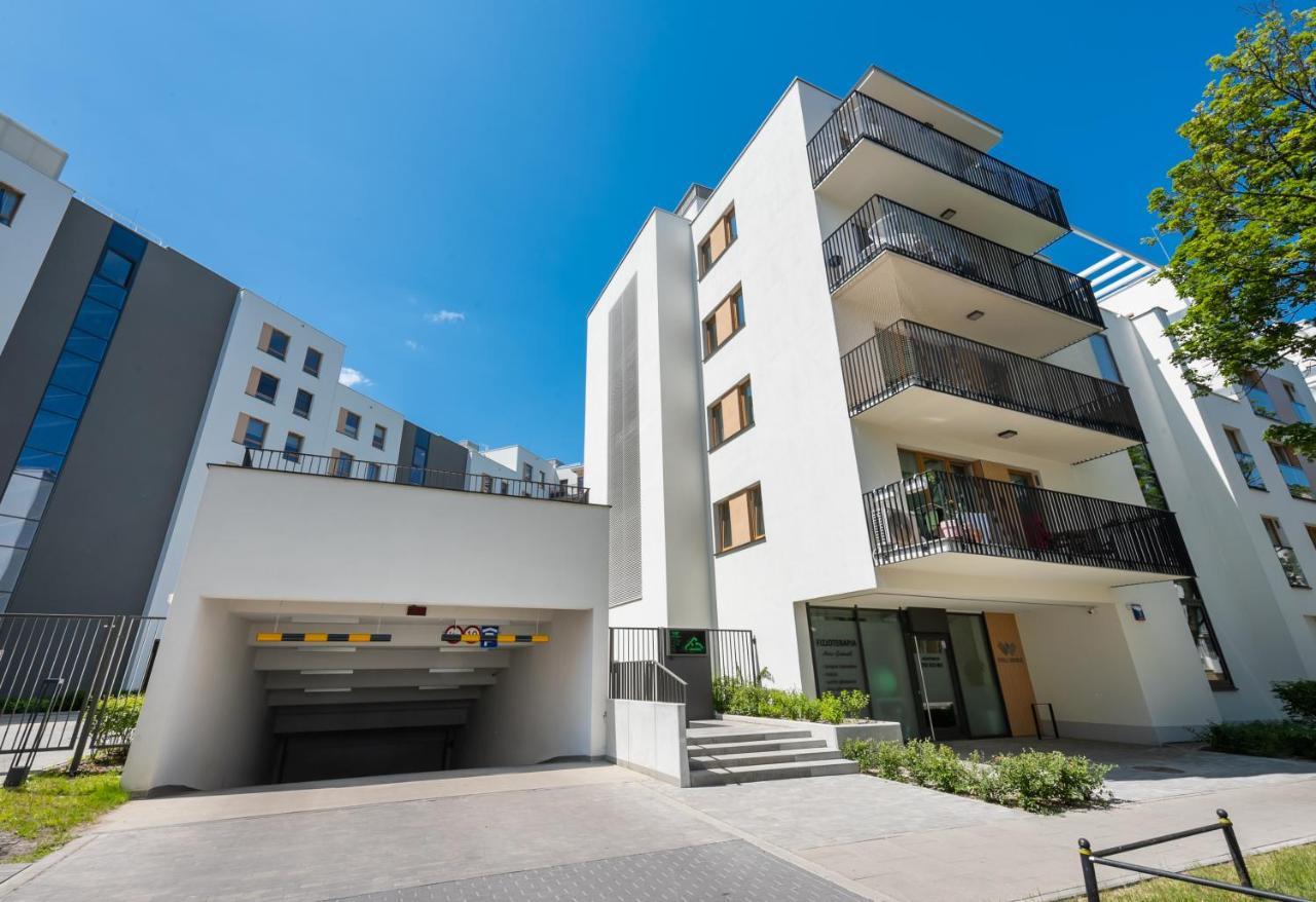 ורשה Wola Skwer Happy Apartment מראה חיצוני תמונה